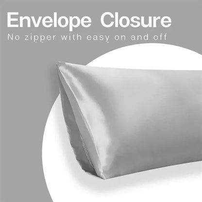 Standard Size Satin Pillow Cases 20x26-inches