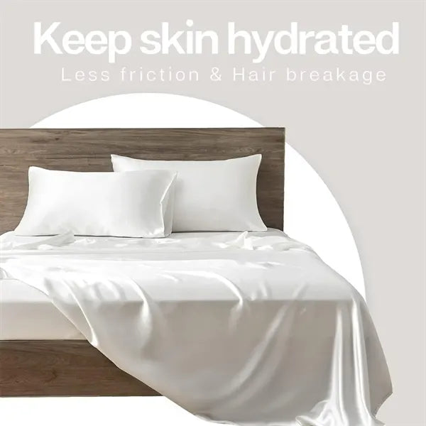 Standard Size Satin Pillow Cases 20x26-inches
