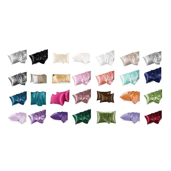 Standard Size Satin Pillow Cases 20x26-inches