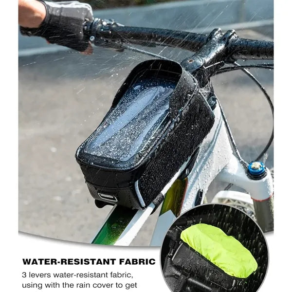 Bike Phone Front Frame Bag Waterproof Top Tube