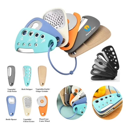 Multifunctional Foldable Kitchen Tool Six-Piece Set