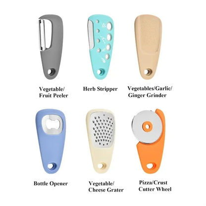 Multifunctional Foldable Kitchen Tool Six-Piece Set