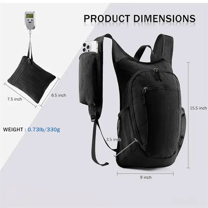 Packable Hiking Backpack Lightweight Travel Camping Rucksack