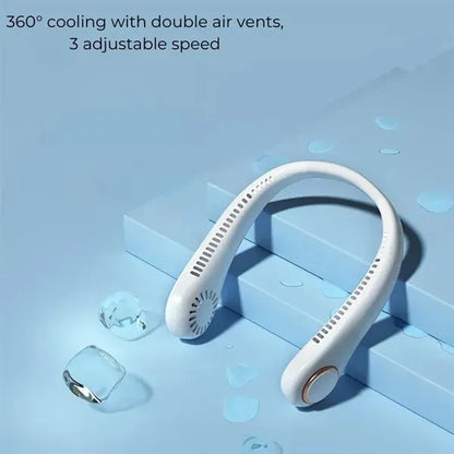 1200 mAh Portable Bladeless Neck Fan