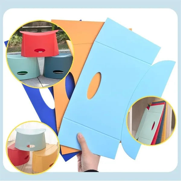 Creative Multifunctional Load-Bearing Folding Paper Stool