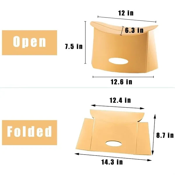 Creative Multifunctional Load-Bearing Folding Paper Stool