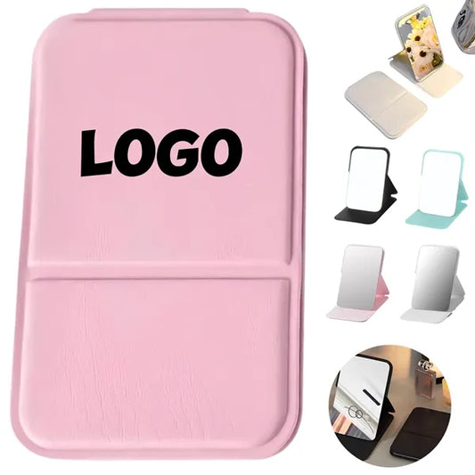 Portable Foldable Makeup Mirror Travel Cosmetic Accessory