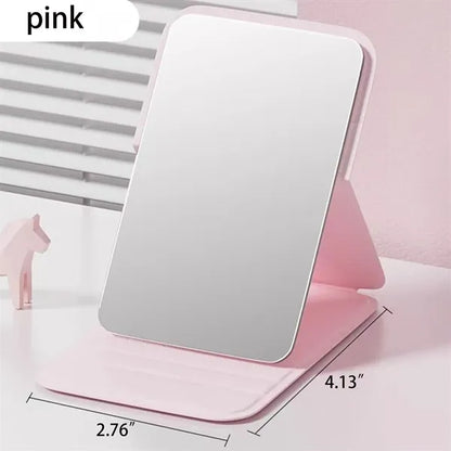 Portable Foldable Makeup Mirror Travel Cosmetic Accessory