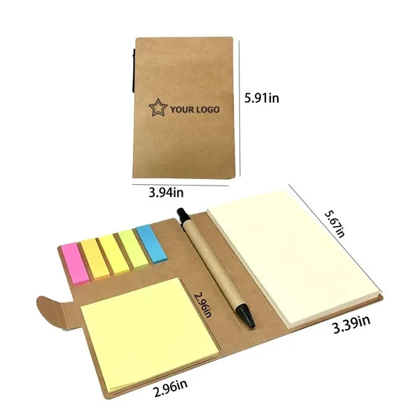 Small Pocket Notebook with Pen Holder