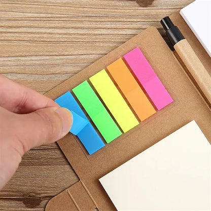 Small Pocket Notebook with Pen Holder