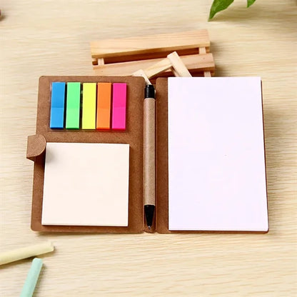 Small Pocket Notebook with Pen Holder