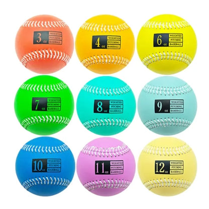 Weighted Baseball for Pitching Training