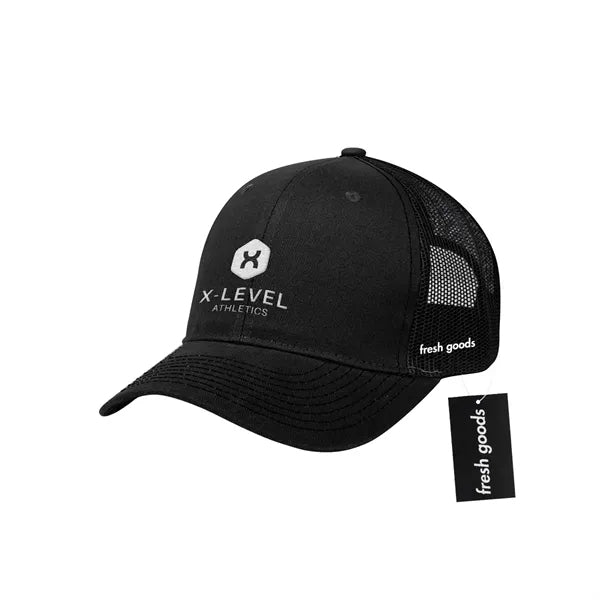 Fresh Goods Cotton Twill Mesh Back Cap