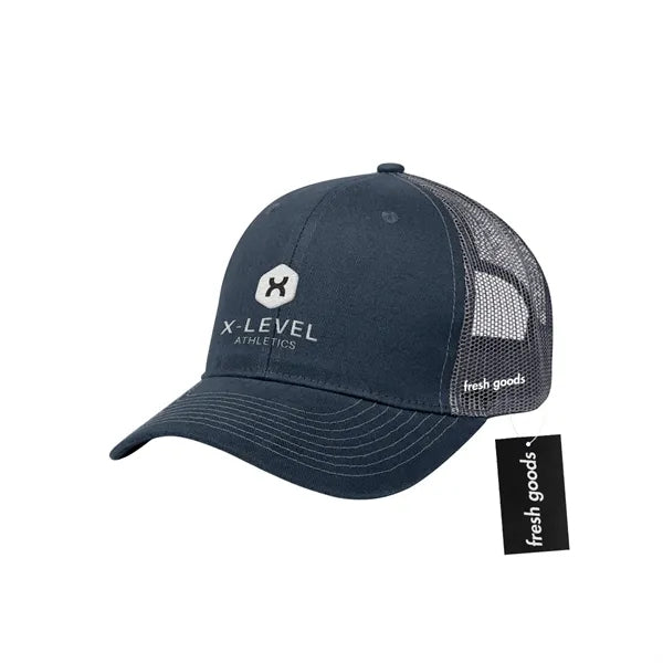 Fresh Goods Cotton Twill Mesh Back Cap