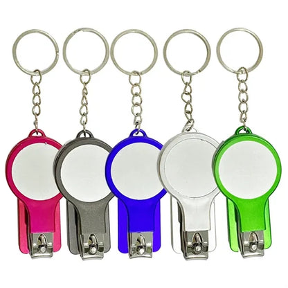 Multi-Function Nail Clipper Keychain