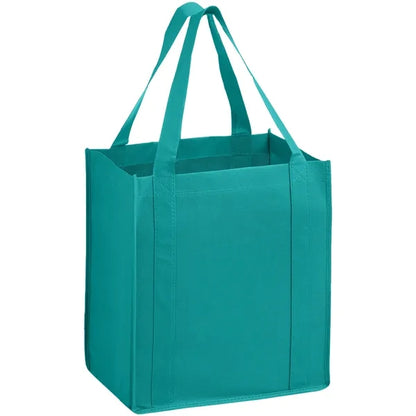 Heavy Duty Non-Woven Shopping Tote Bag w/ Gusset 13"x15"x10"