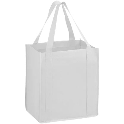 Heavy Duty Non-Woven Shopping Tote Bag w/ Gusset 13"x15"x10"