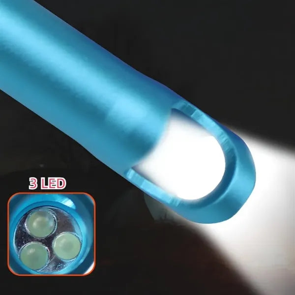 Mini LED Flashlight Bottle Opener Keychain