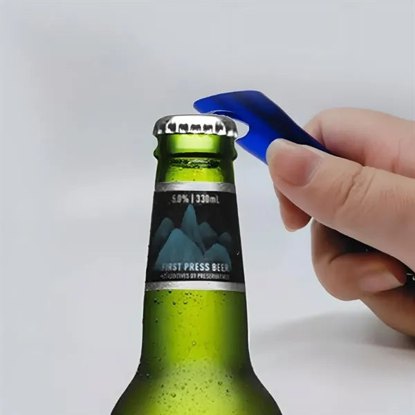 Mini LED Flashlight Bottle Opener Keychain