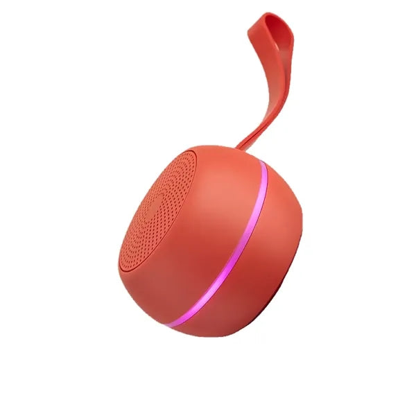 Portable Waterproof Bluetooth Speaker With Strap Outdoor Use