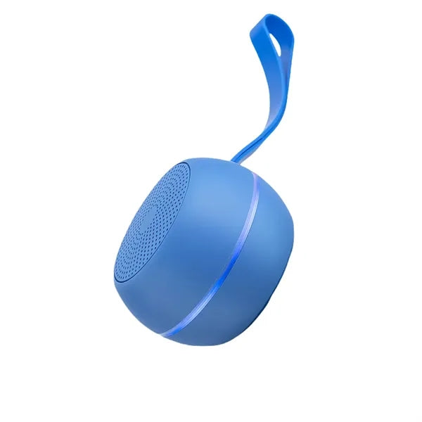 Portable Waterproof Bluetooth Speaker With Strap Outdoor Use