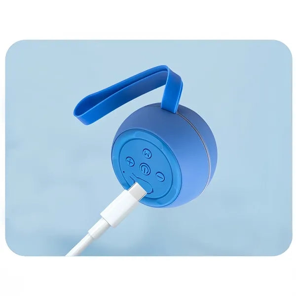 Portable Waterproof Bluetooth Speaker With Strap Outdoor Use