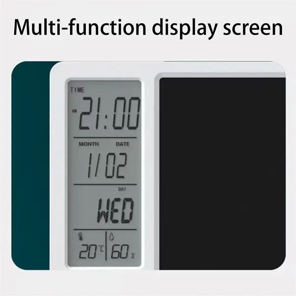 Multi Function Writing Tablet With Calendar Clock Temperatur