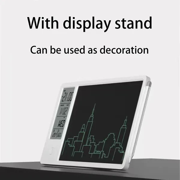 Multi Function Writing Tablet With Calendar Clock Temperatur