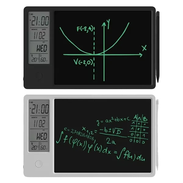 Multi Function Writing Tablet With Calendar Clock Temperatur