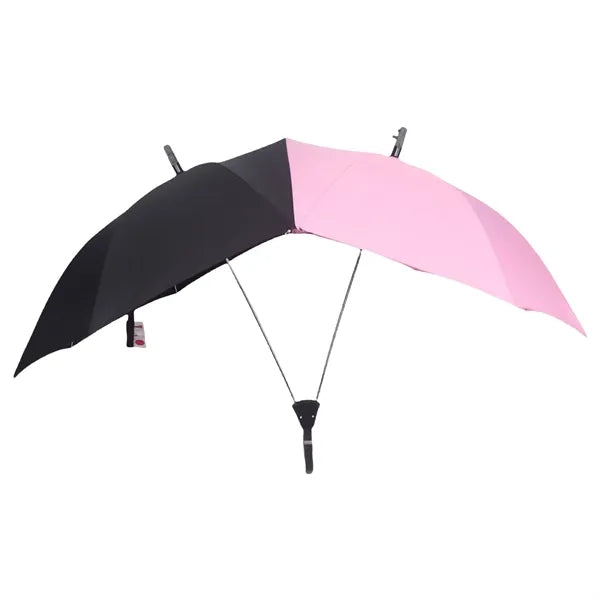 Creative Dual Person Automatic Umbrella Couples Outdoor Use