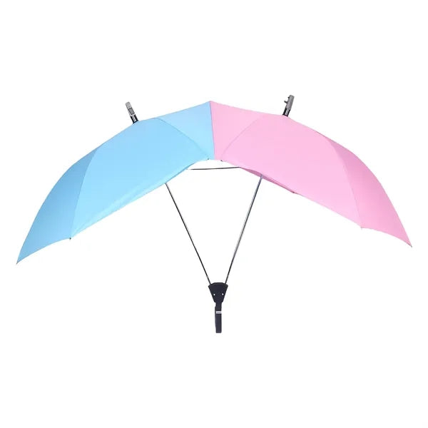 Creative Dual Person Automatic Umbrella Couples Outdoor Use