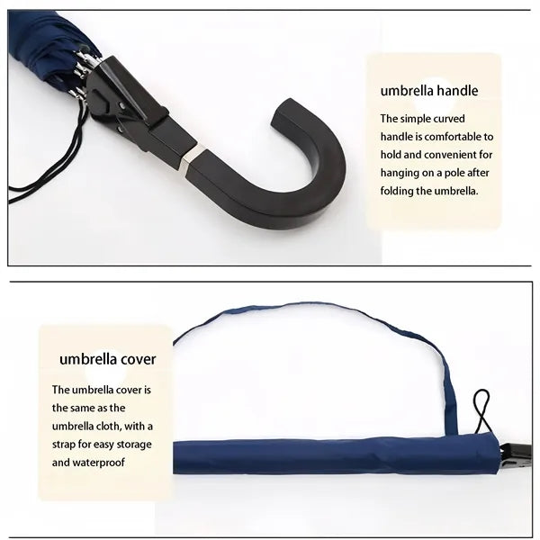 Creative Dual Person Automatic Umbrella Couples Outdoor Use