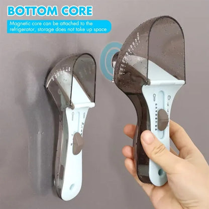Adjustable Measuring Spoon For Kitchen With Ounces Scale