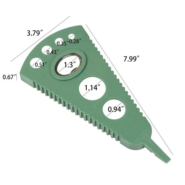 Multi-Function Bottle Opener & Pasta Measurer Kitchen Tool