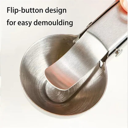 Stainless Steel Ice Cream Scoop With Spring Release