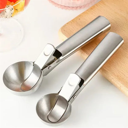 Stainless Steel Ice Cream Scoop With Spring Release
