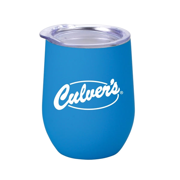 12oz. Rubberize Finish Stainless Steel Stemless Wine Glass