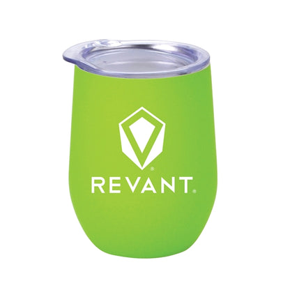 12oz. Rubberize Finish Stainless Steel Stemless Wine Glass