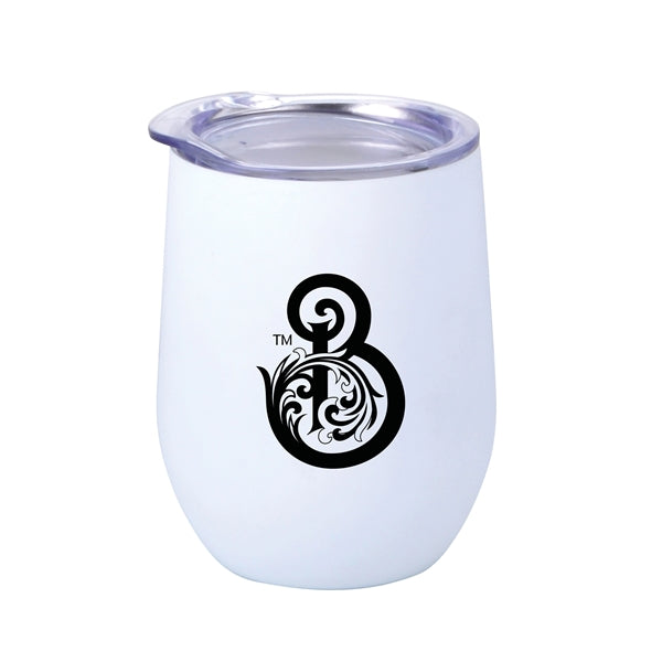 12oz. Rubberize Finish Stainless Steel Stemless Wine Glass