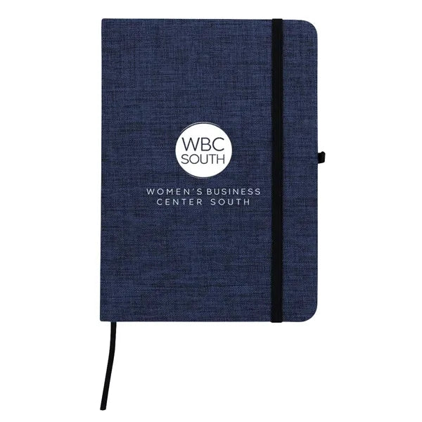 RPET Heathered Journal with pen loop