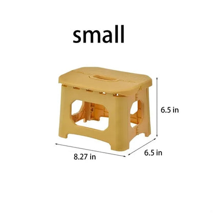 Handheld Thickened Plastic PortableFolding Stool