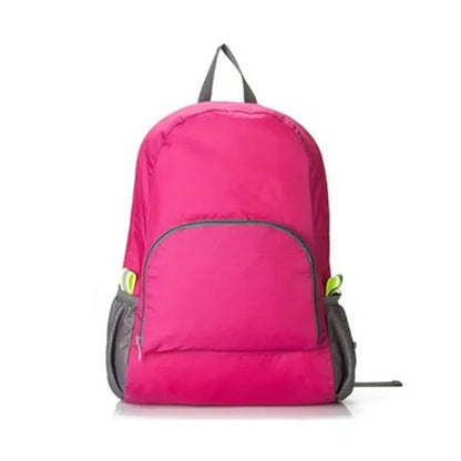 Large Capacity Nylon Fabric Multifunctional Folding Backpack