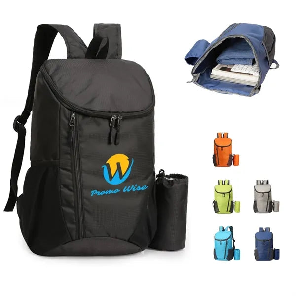 Large Capacity Nylon Waterproof Outdoor Folding Backpack