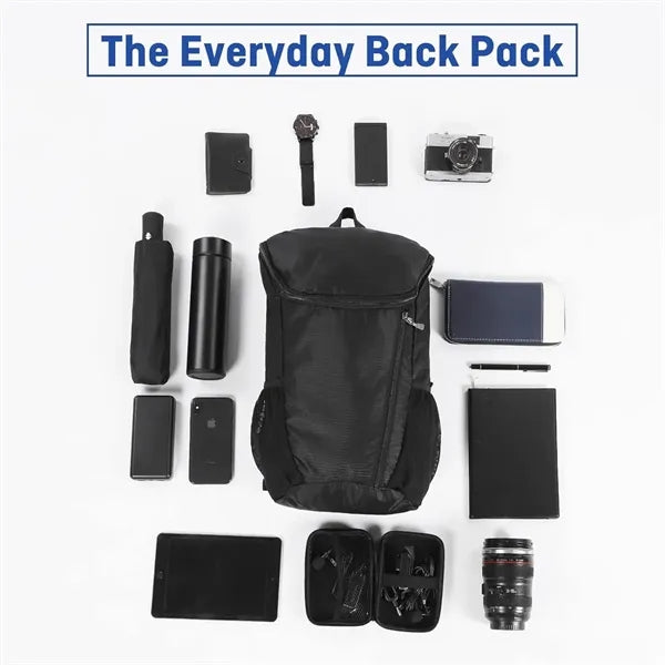 Large Capacity Nylon Waterproof Outdoor Folding Backpack