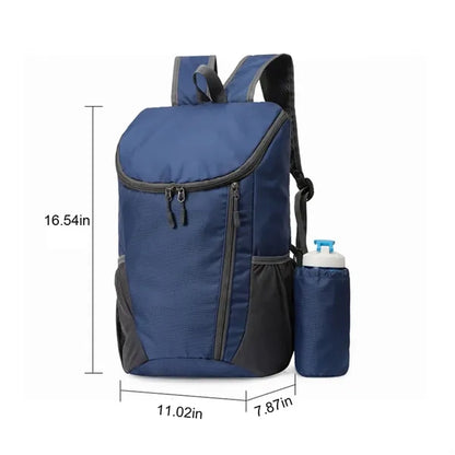 Large Capacity Nylon Waterproof Outdoor Folding Backpack