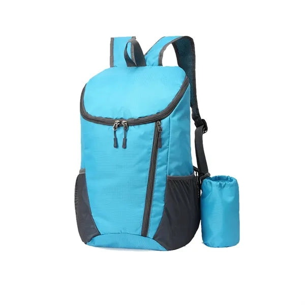 Large Capacity Nylon Waterproof Outdoor Folding Backpack