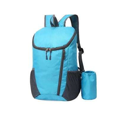 Large Capacity Nylon Waterproof Outdoor Folding Backpack