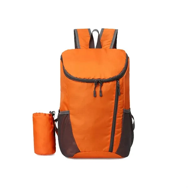 Large Capacity Nylon Waterproof Outdoor Folding Backpack