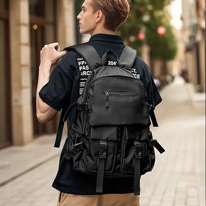 Multi-Pocket Wear-Resistant Three-Dimensional Backpack