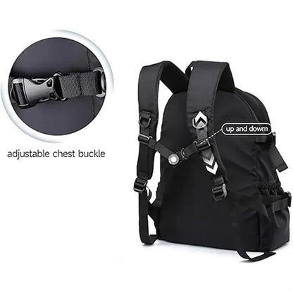 Multi-Pocket Wear-Resistant Three-Dimensional Backpack